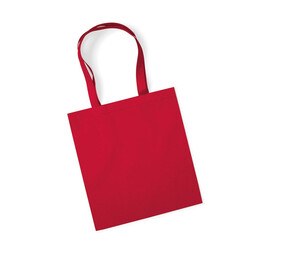 Westford mill WM261 - Tote de algodão premium orgânico Classic Red