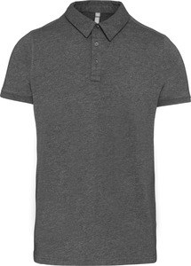 Kariban K262 - Polo jersey de homem de manga curta Grey Heather