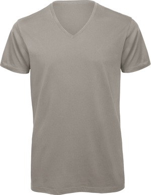 B&C CGTM044 - T-shirt Organic Inspire de homem com decote em V