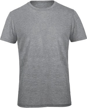 B&C CGTM055 - T-shirt Triblend de homem com decote redondo