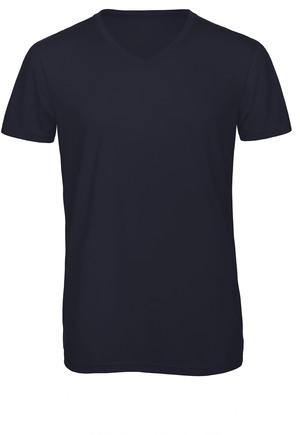 B&C CGTM057 - T-shirt Triblend de homem com decote em V