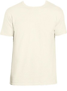 Gildan GI6400 - T-Shirt Homem 64000 Softstyle Natural