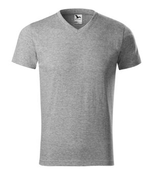 Malfini 111 - Camiseta pesada de decote em V Unisex