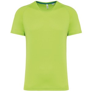 PROACT PA4012 - T-shirt de desporto de homem de material reciclado com decote redondo