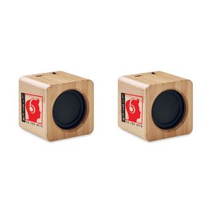 GiftRetail MO6389 - AUDIO SET Set de colunas sem fio Wood