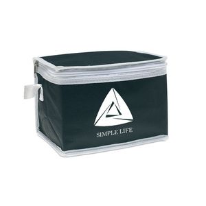 GiftRetail MO7883 - PROMOCOOL Cooler 6 latas em non-woven Preto