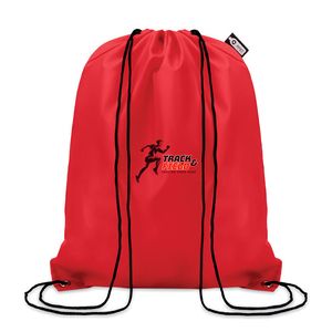 GiftRetail MO9440 - SHOOPPET Saco de atilhos RPET 190T Vermelho