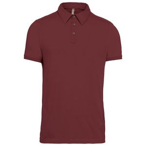 Kariban K262 - Polo jersey de homem de manga curta Wine