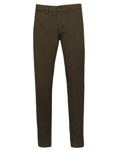 Kariban K748 - Calças Chino Premium Washed Olive