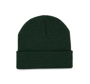 K-up KP892 - Gorro reciclado com dobra tricotada