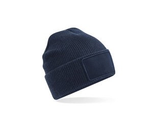 Beechfield BF540 - Removável Patch Thinsulate ™ Beanie Azul profundo