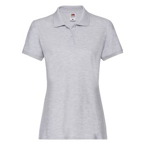 Fruit of the Loom SC63030 - Polo de senhora Premium Cinzento matizado