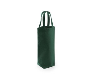 Westford mill WM620 - Mala Para Garrafa Fairtrade Cotton Verde garrafa