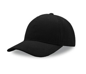 ATLANTIS HEADWEAR AT241 - Recycled Corduroy cap Black