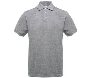 BLACK&MATCH BM100 - Contrasting button poloshirt Cinzento matizado