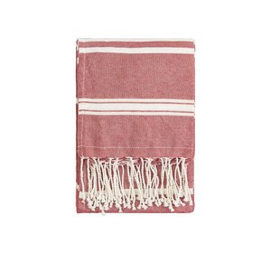 EgotierPro 39000 - PÁREO FOUTA ZANZIBAR Vermelho