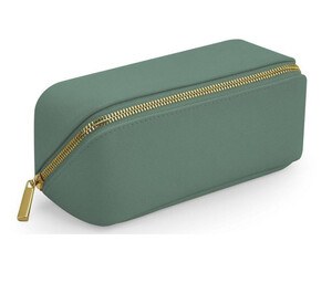 BAG BASE BG761 - ESTOJO DE ACESSÓRIOS BOUTIQUE ABERTO E PLANO PARA MINI Sage Green