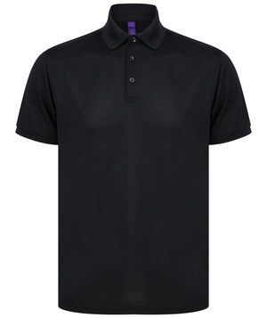 Henbury H465 - Polo em poliéster reciclado de homem