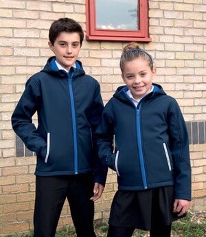 Result R224J - JUNIOR/YOUTH TX PERFORMANCE HOODED SOFT SHELL JACKET