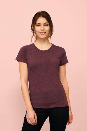 SOLS 02758 - Regent Fit Women T Shirt Cintada De Gola Redonda Para Senhora