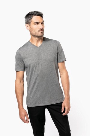 Kariban K3002 - T-shirt Supima® de homem com decote V de manga curta