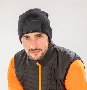 Result RC927X - Gorro em malha dupla reciclada