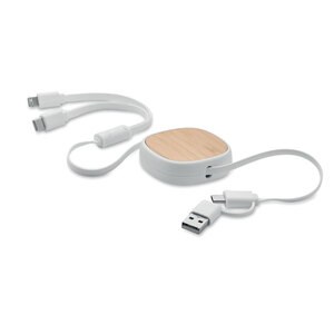 GiftRetail MO2146 - TOGOBAM Cabo USB carregamento retrátil