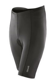 Spiro S187M - Pantalones cortos de ropa de bicicleta acolchada - Black/Black
